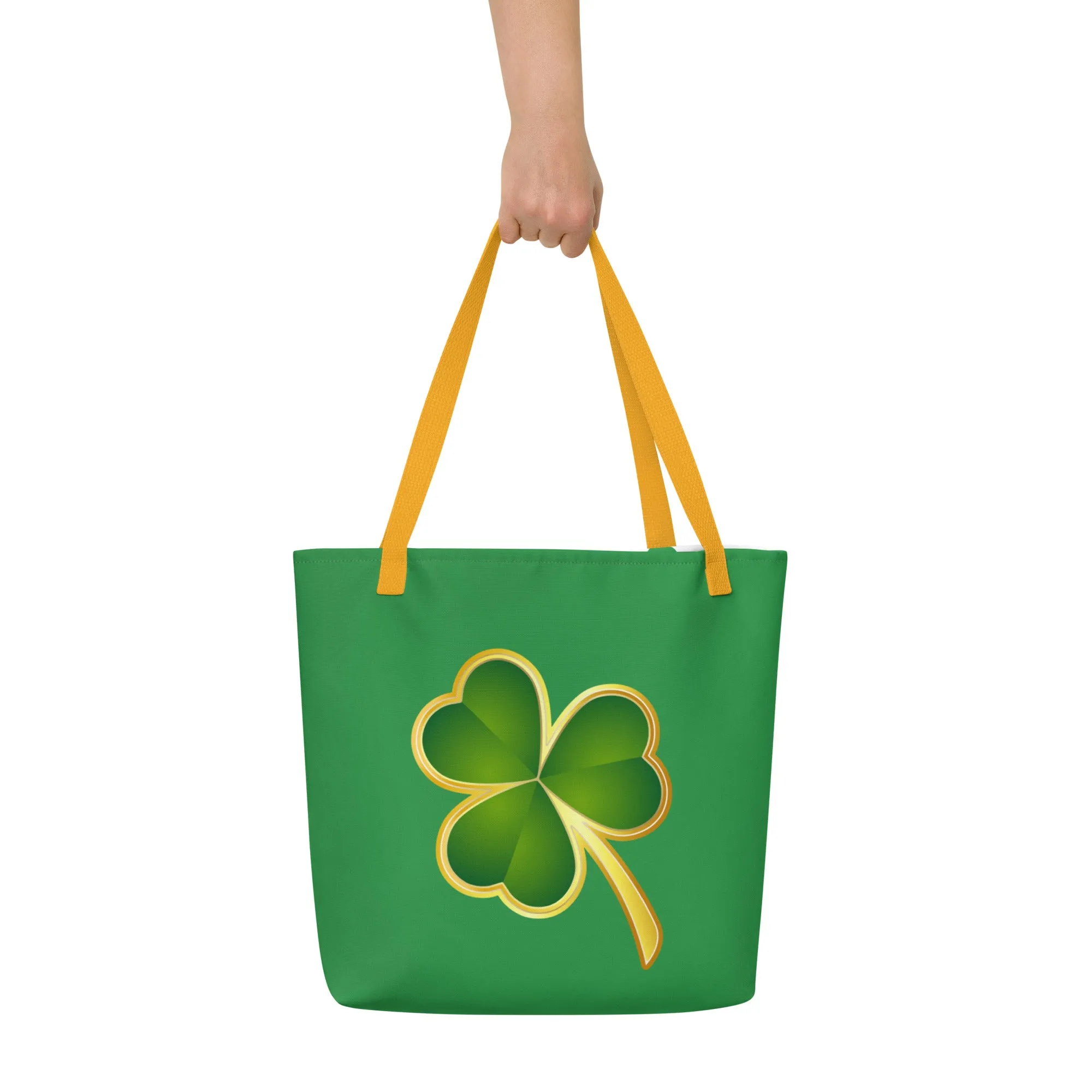 Snooty Fox Art Everyday Tote Bag - Irish Clover