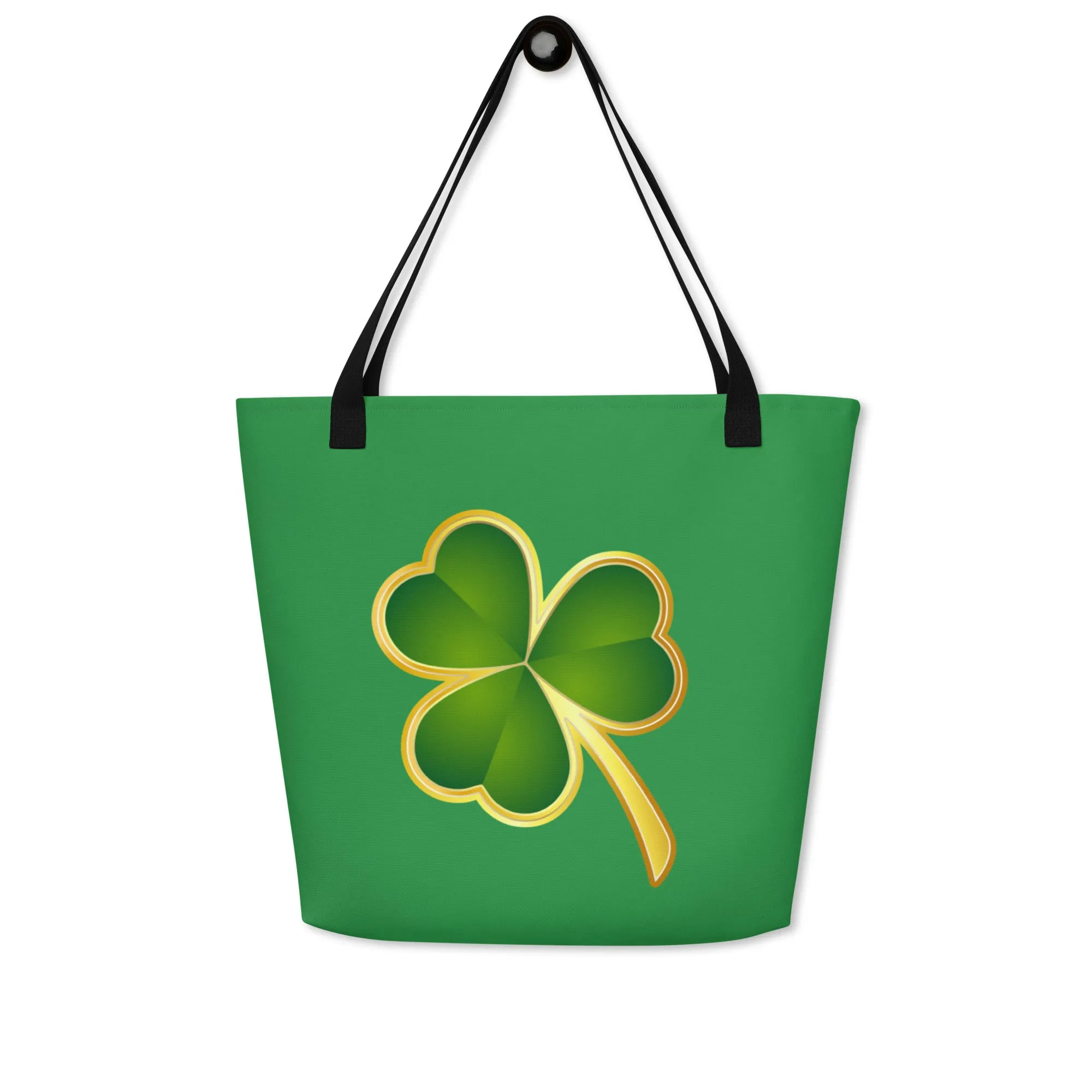 Snooty Fox Art Everyday Tote Bag - Irish Clover
