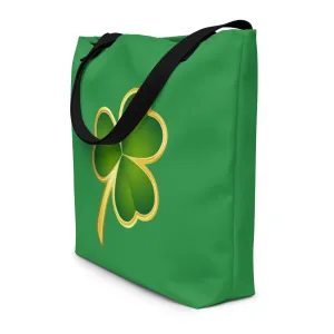 Snooty Fox Art Everyday Tote Bag - Irish Clover