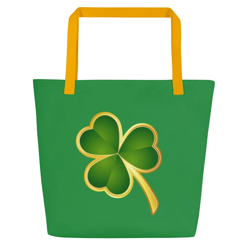 Snooty Fox Art Everyday Tote Bag - Irish Clover