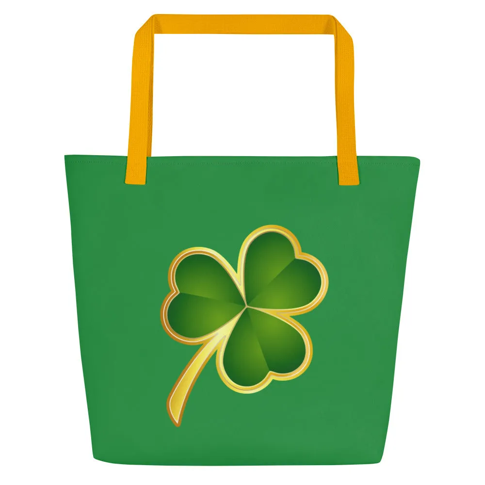 Snooty Fox Art Everyday Tote Bag - Irish Clover