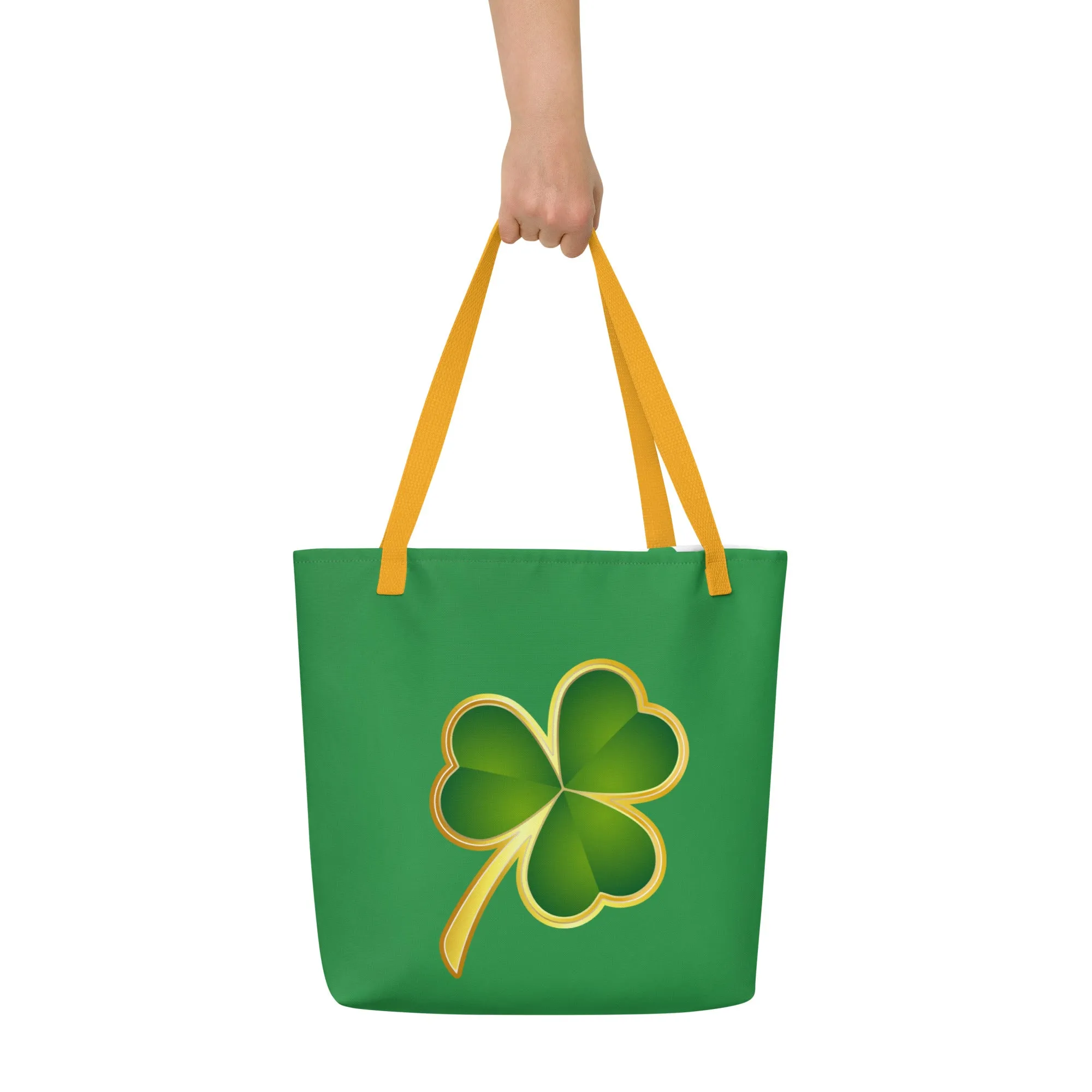 Snooty Fox Art Everyday Tote Bag - Irish Clover