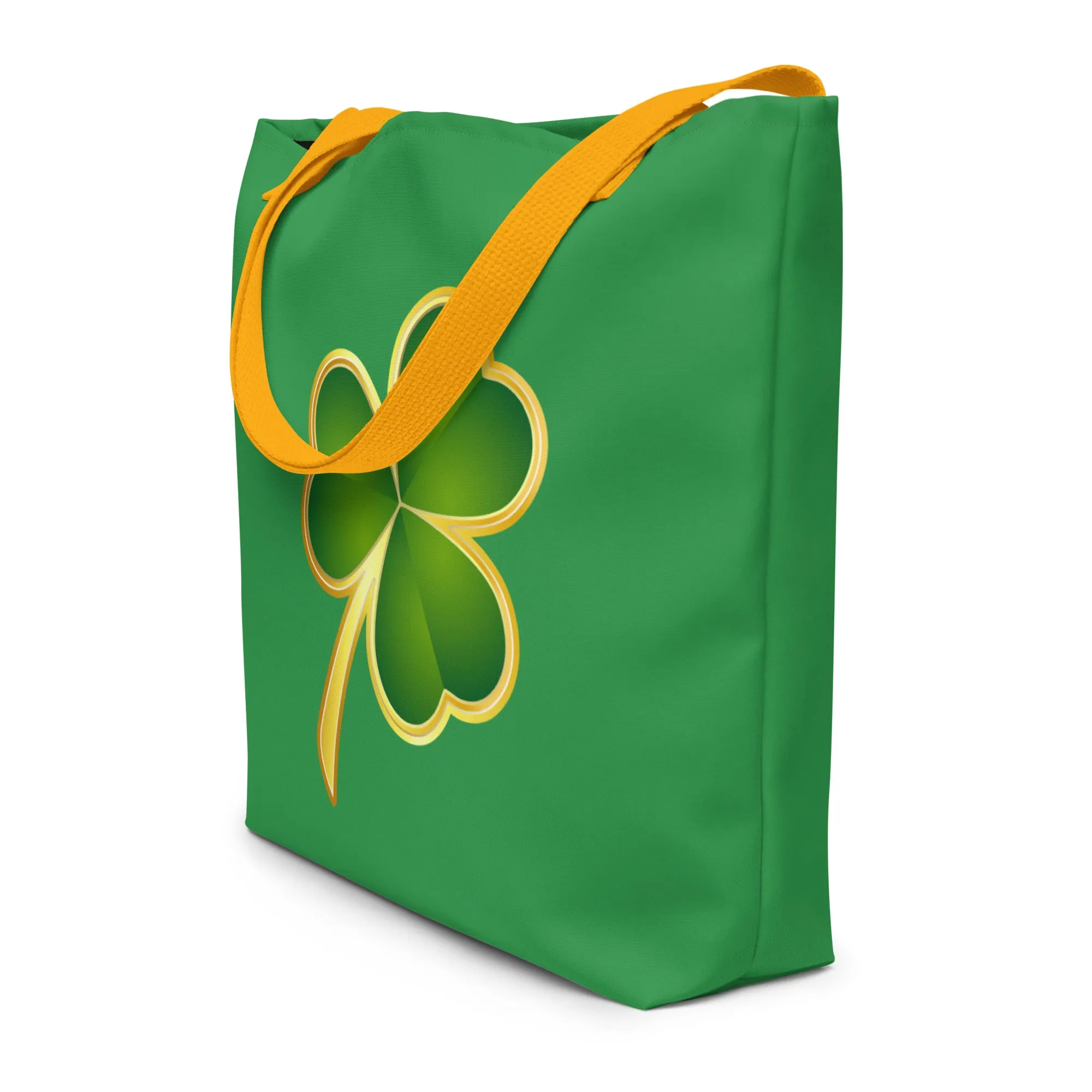 Snooty Fox Art Everyday Tote Bag - Irish Clover