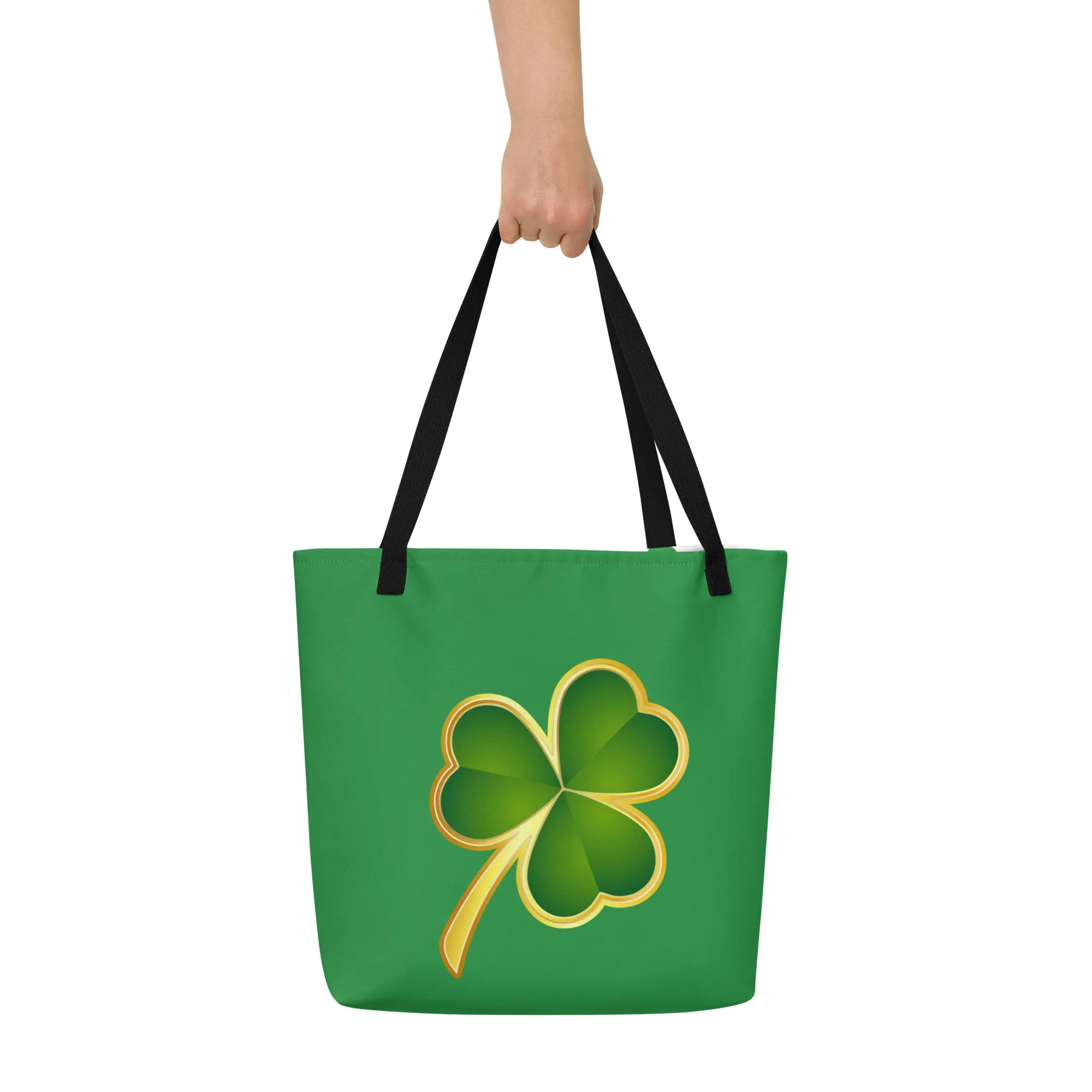 Snooty Fox Art Everyday Tote Bag - Irish Clover