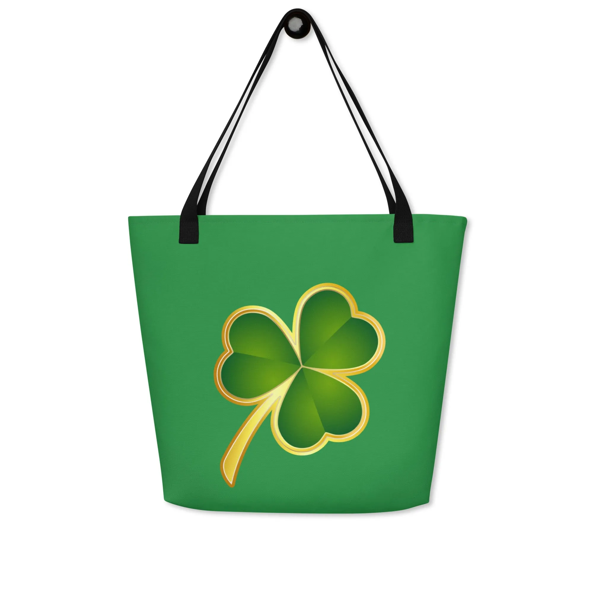 Snooty Fox Art Everyday Tote Bag - Irish Clover
