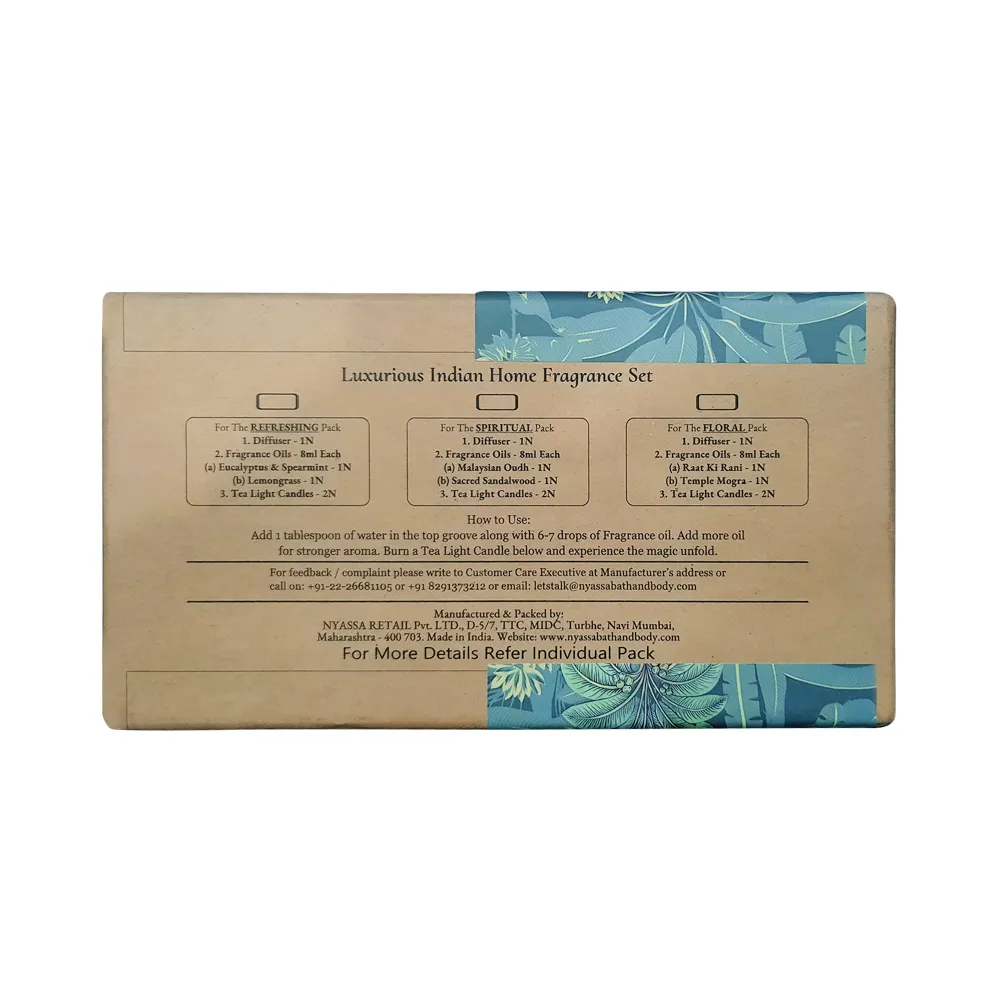 Spiritual Luxurious Indian Home Fragrance Set