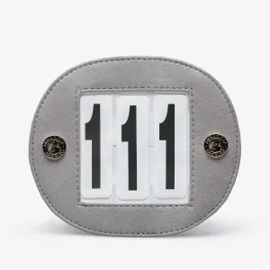 Starting Number Grey with golden buttons