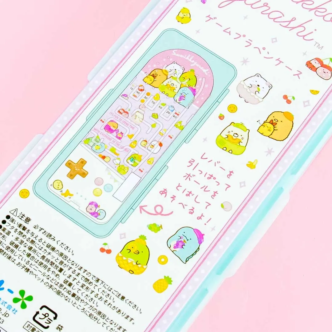 Sumikko Gurashi Fruity Love Pinball Hard Pencil Case