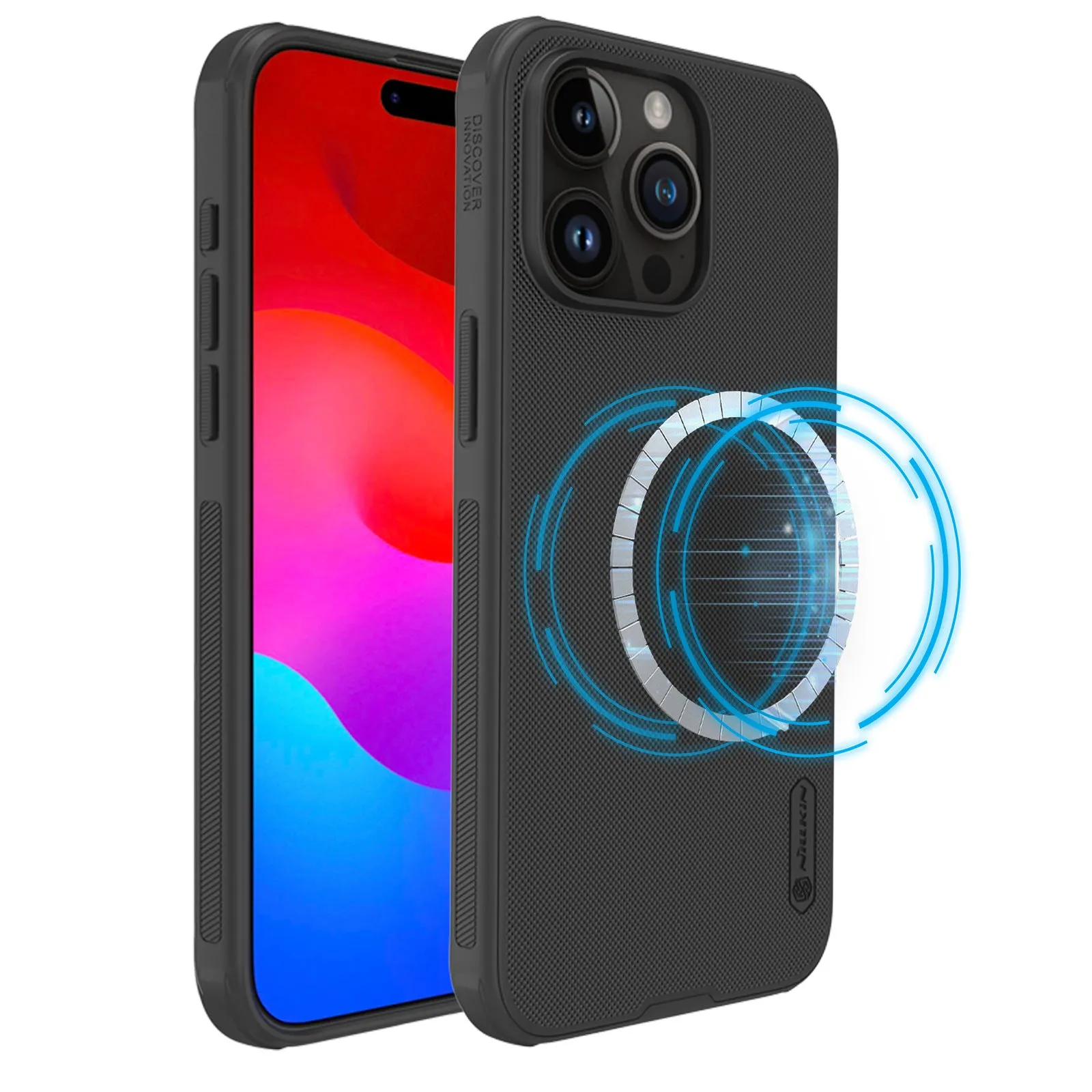 Super Frosted Shield Pro Magnetic PC TPU Phone Case for iPhone