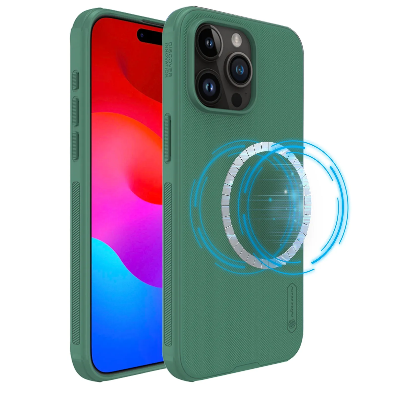 Super Frosted Shield Pro Magnetic PC TPU Phone Case for iPhone