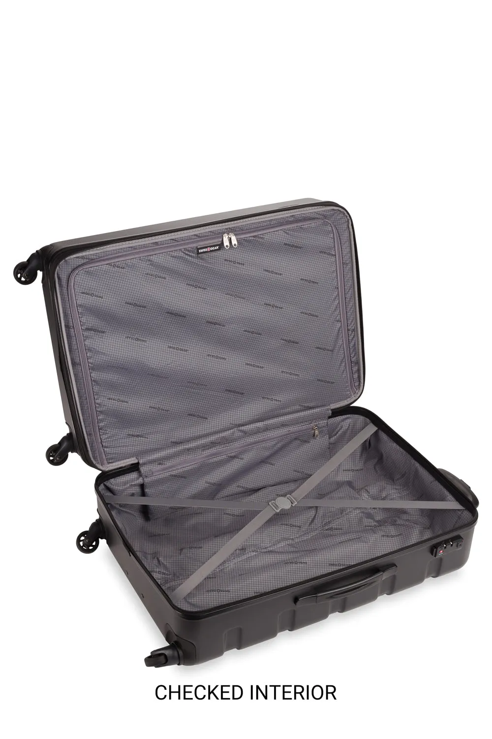 SwissGear 7366 Expandable 3 Piece Hardside Spinner Luggage Set