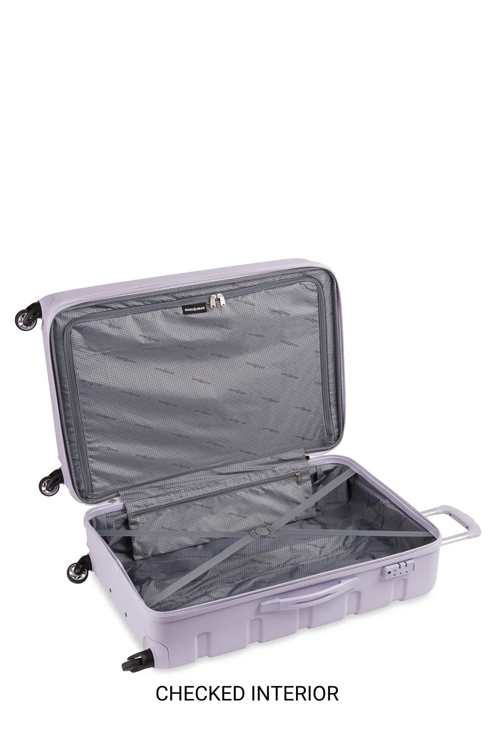SwissGear 7366 Expandable 3 Piece Hardside Spinner Luggage Set
