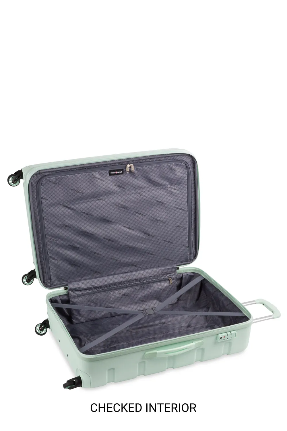 SwissGear 7366 Expandable 3 Piece Hardside Spinner Luggage Set