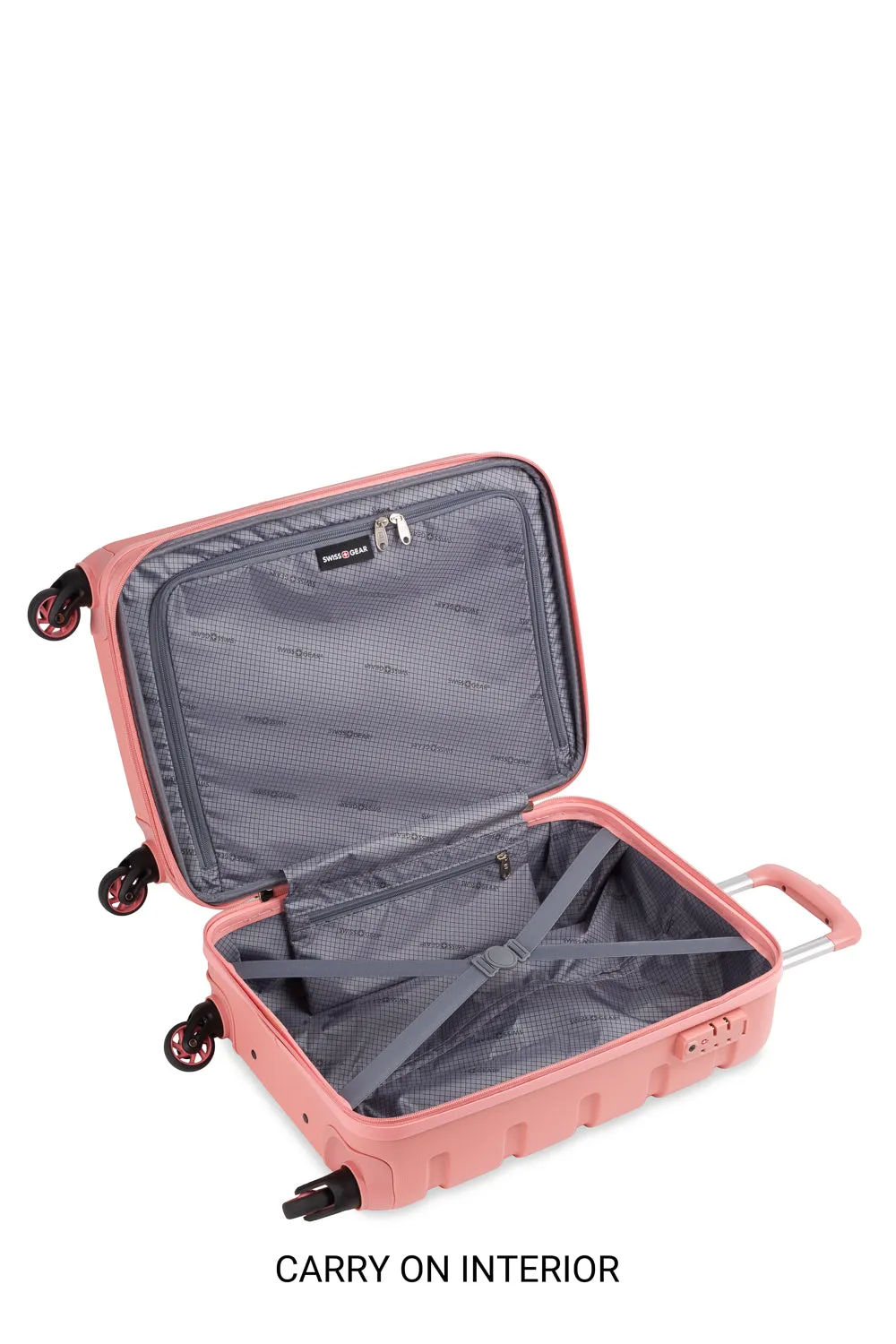 SwissGear 7366 Expandable 3 Piece Hardside Spinner Luggage Set
