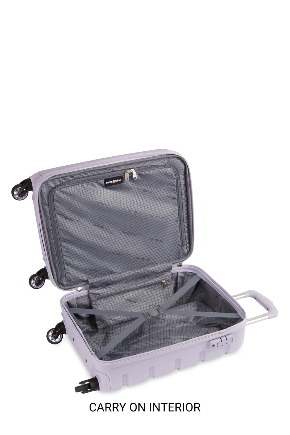 SwissGear 7366 Expandable 3 Piece Hardside Spinner Luggage Set