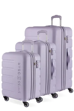 SwissGear 7366 Expandable 3 Piece Hardside Spinner Luggage Set