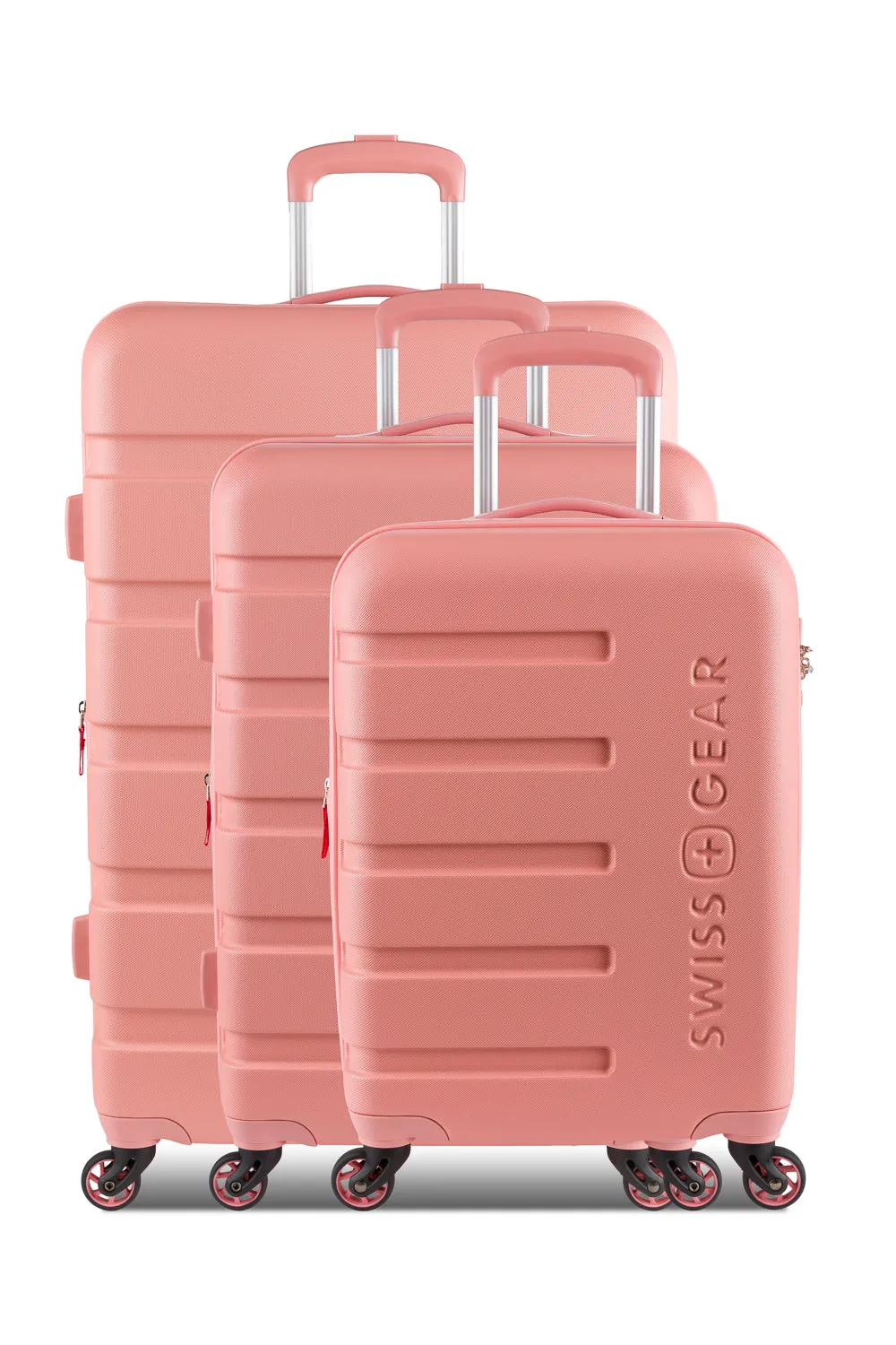 SwissGear 7366 Expandable 3 Piece Hardside Spinner Luggage Set