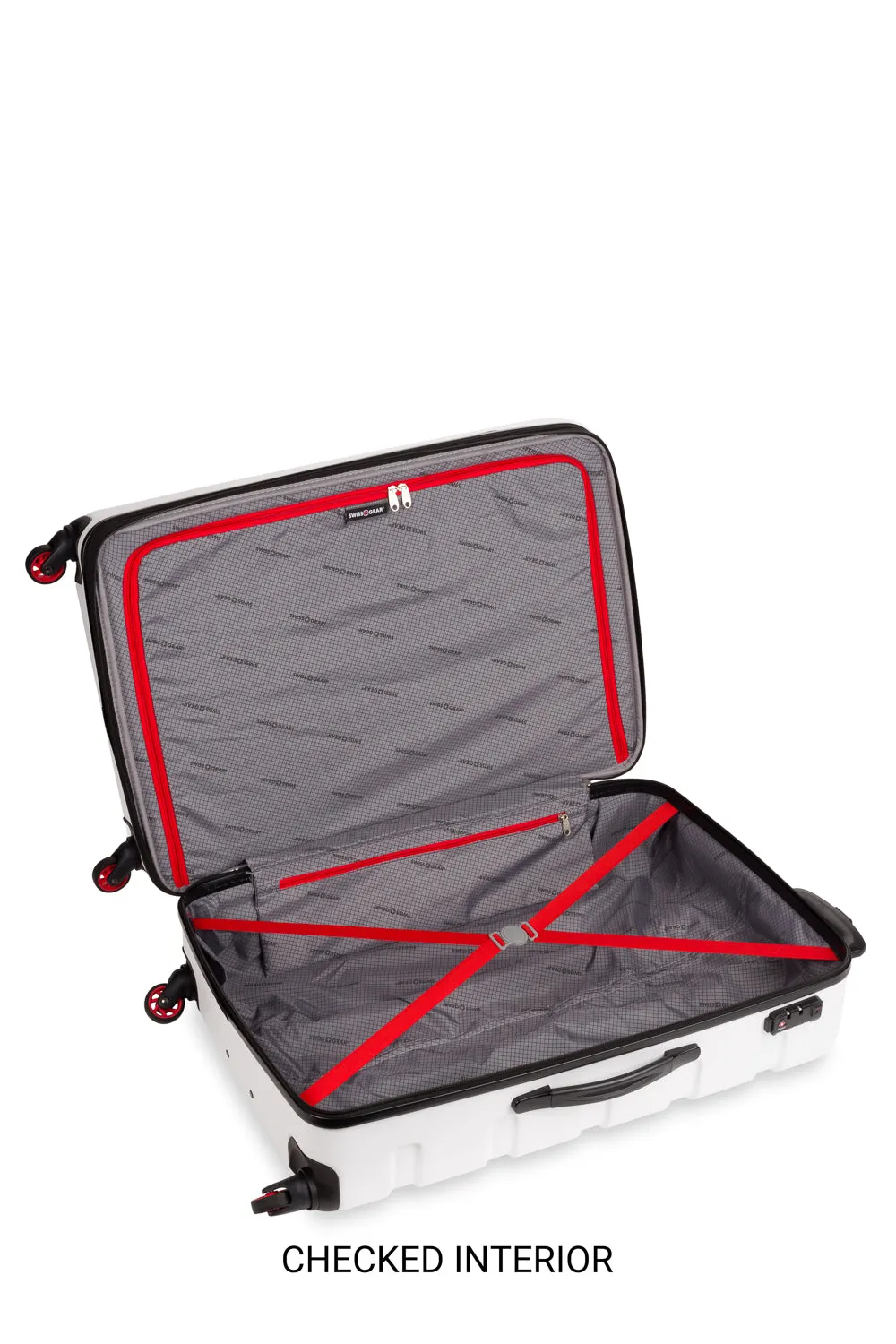 SwissGear 7366 Expandable 3 Piece Hardside Spinner Luggage Set