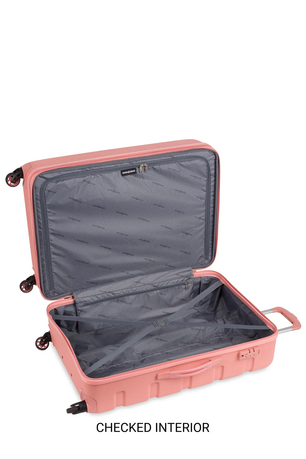 SwissGear 7366 Expandable 3 Piece Hardside Spinner Luggage Set