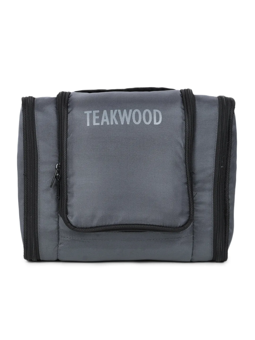 Teakwood Polyester Toiletry Kit Bag Grey - Clearance sale