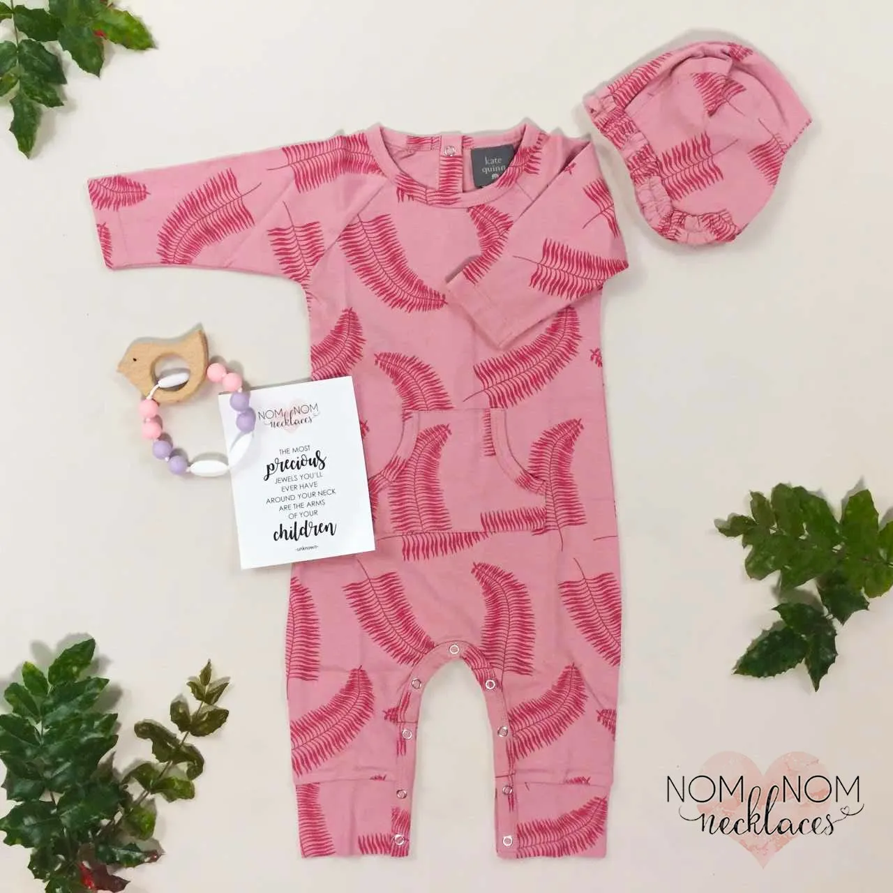 The Beech Teething Accessory | Mix and Match Colors/Pendants