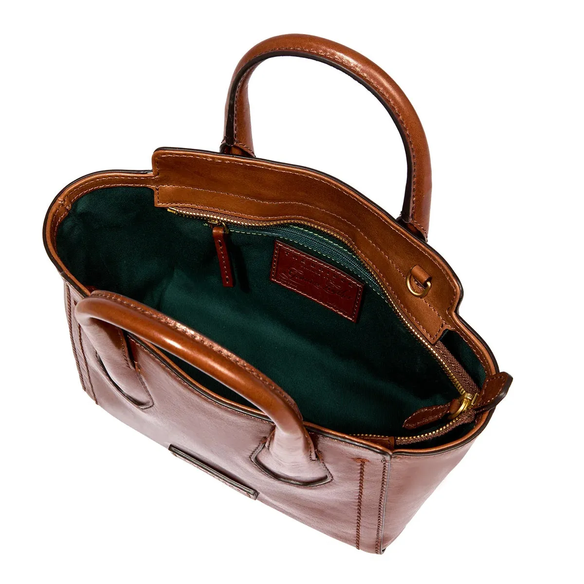 The Bridge Zip Topped  Leather Tote / Shoulder Bag - 04203401 - Fiona