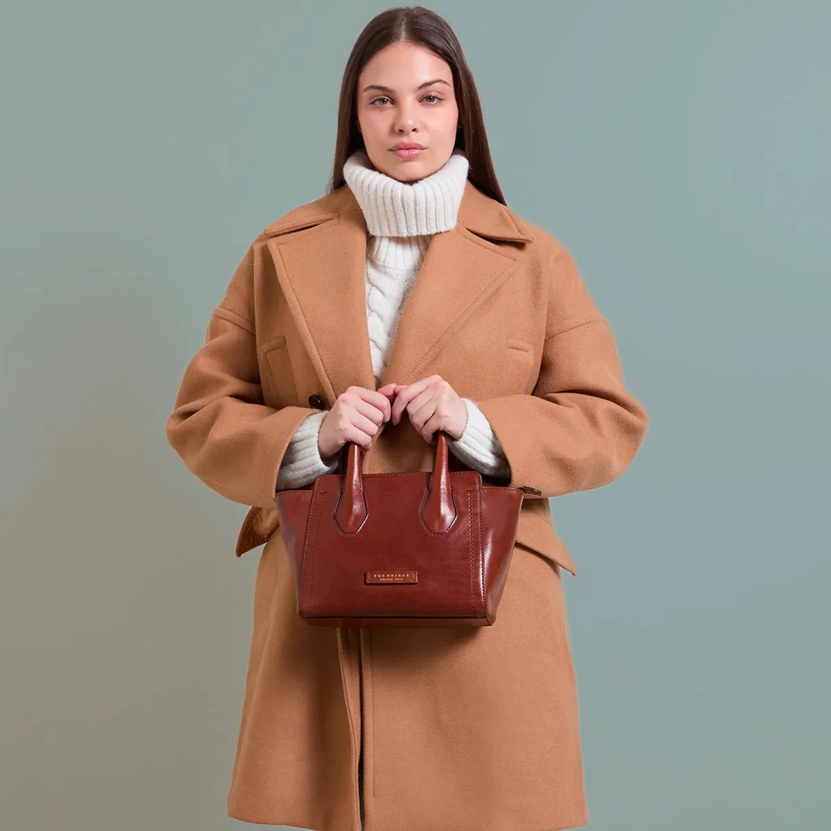 The Bridge Zip Topped  Leather Tote / Shoulder Bag - 04203401 - Fiona