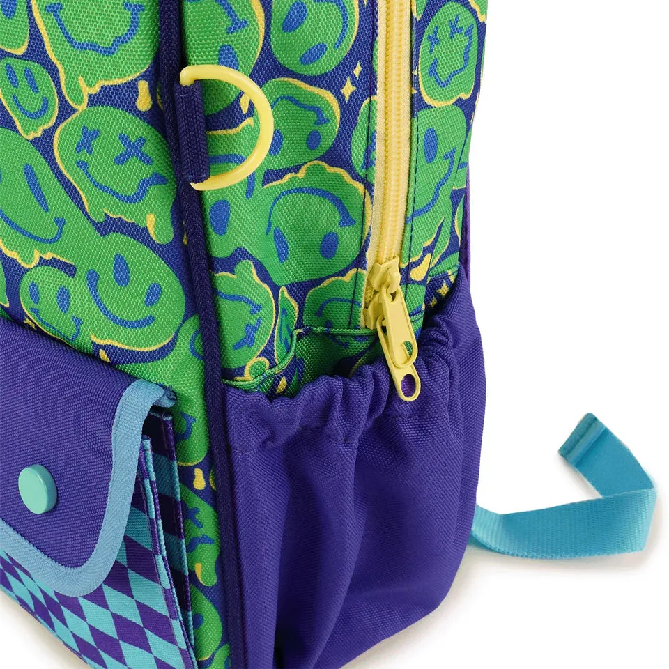THE SOMEWHERE CO SMILEY MINI ADVENTURE BACKPACK