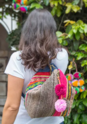 Tina Mochilla Backpack in Mitad (MORE POM COLORS AVAILABLE)
