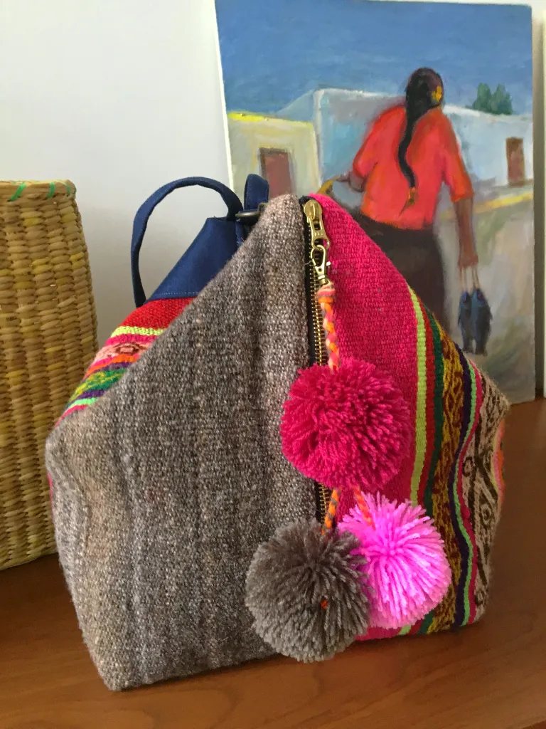 Tina Mochilla Backpack in Mitad (MORE POM COLORS AVAILABLE)