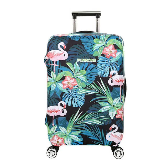 Tropical Flamingo Forest | Standard Design | Luggage Suitcase Protective Cover