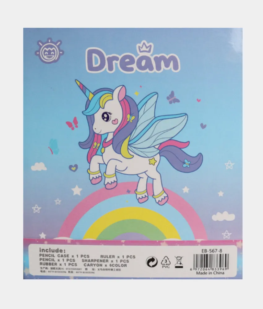 Unicorn Girls Stationery Set