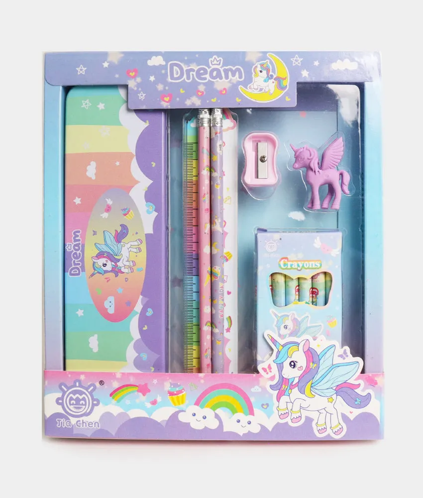 Unicorn Girls Stationery Set