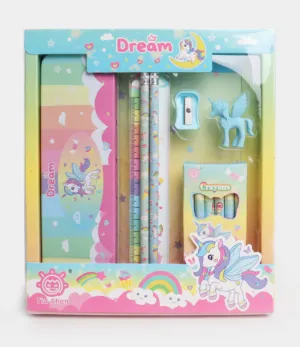 Unicorn Girls Stationery Set