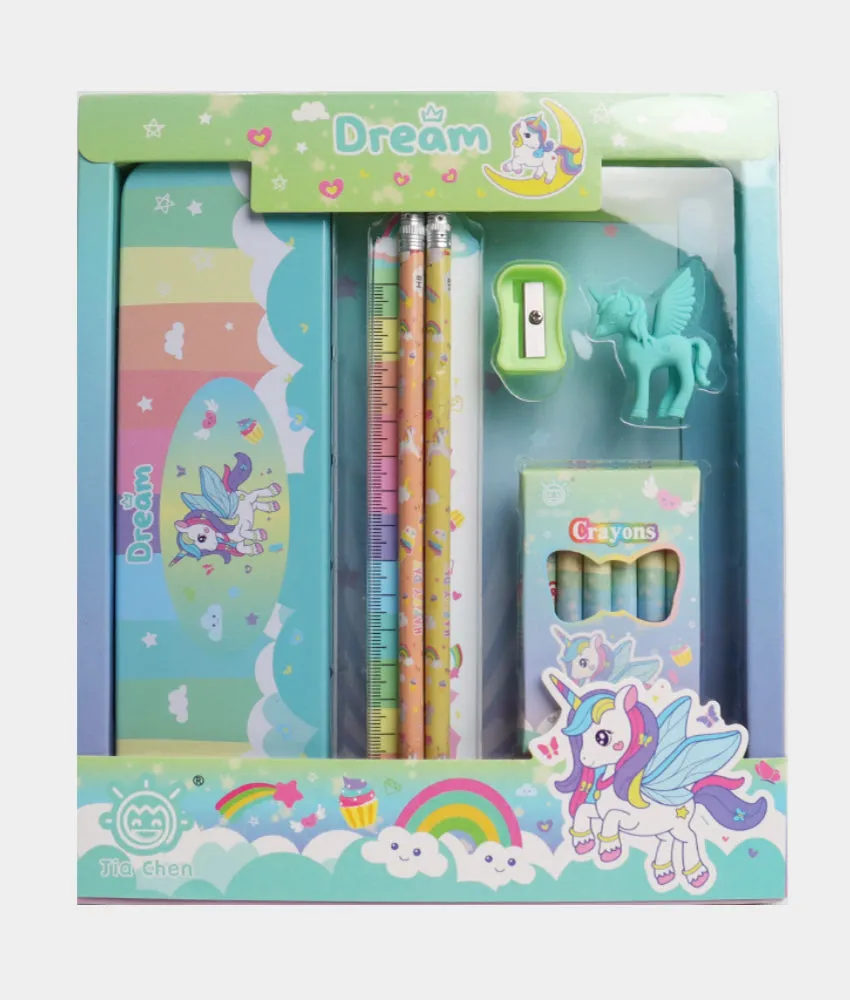 Unicorn Girls Stationery Set