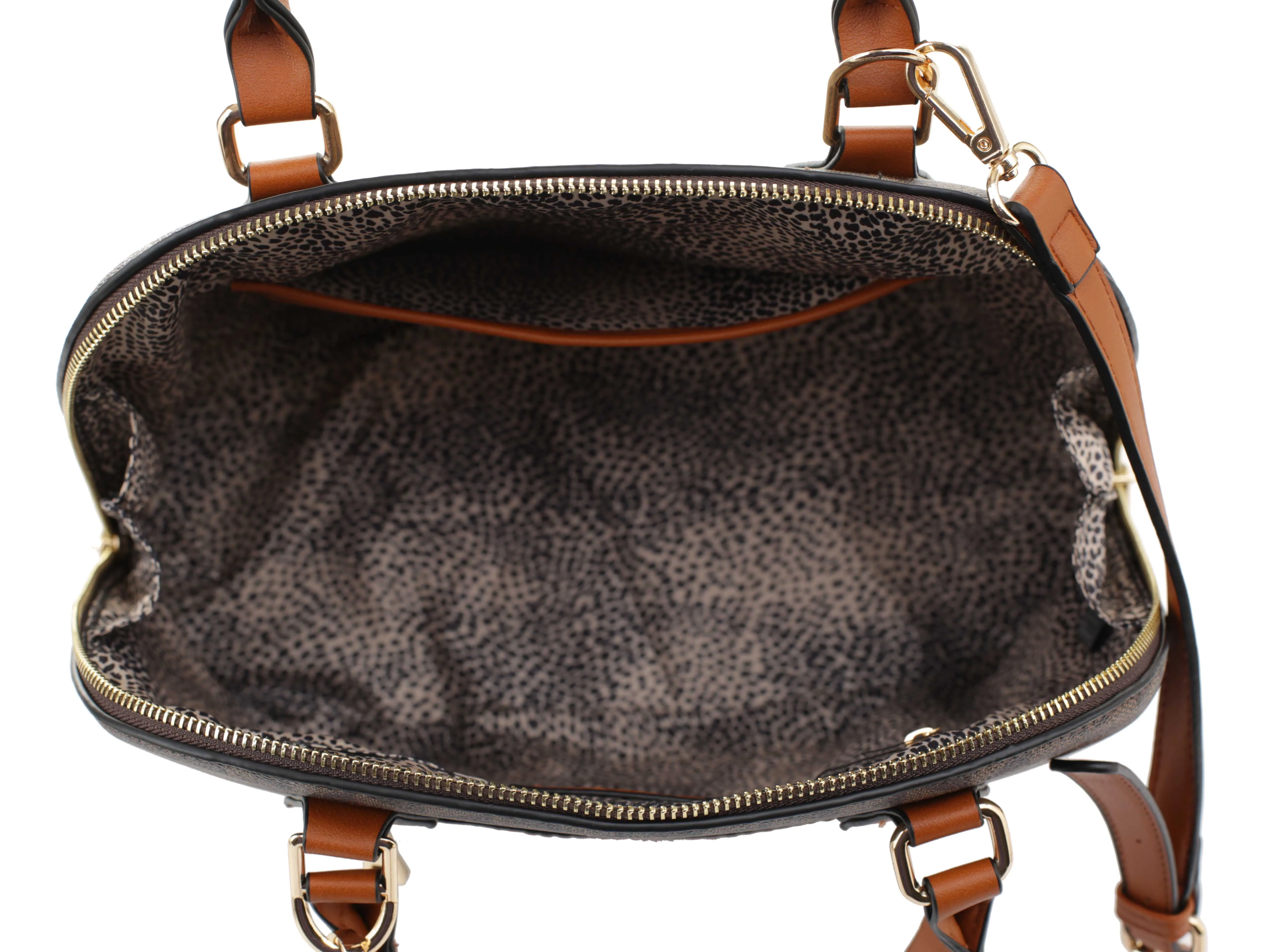 Urena Geometric Monogrammed Satchel Set