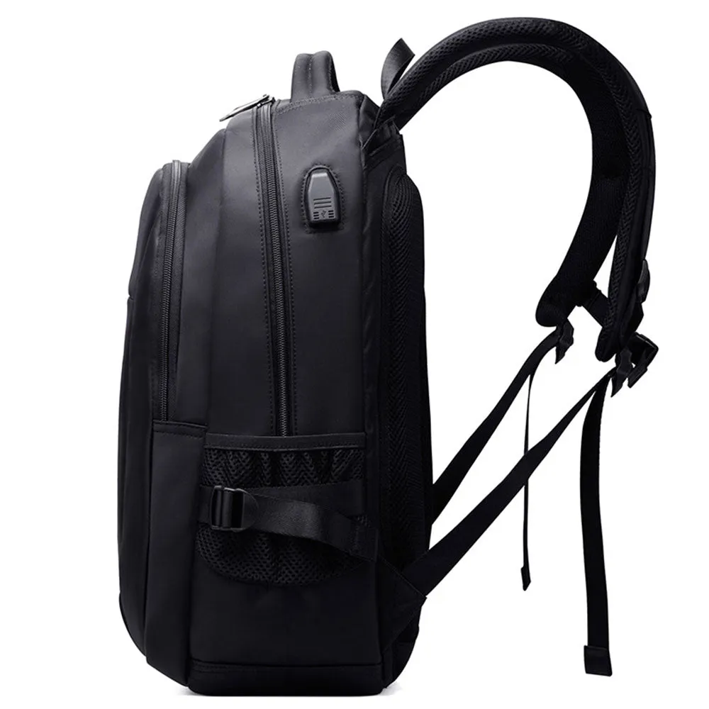 USB Laptop Backpack for Men Waterproof Large Capacity Travel Bag Commute Bag