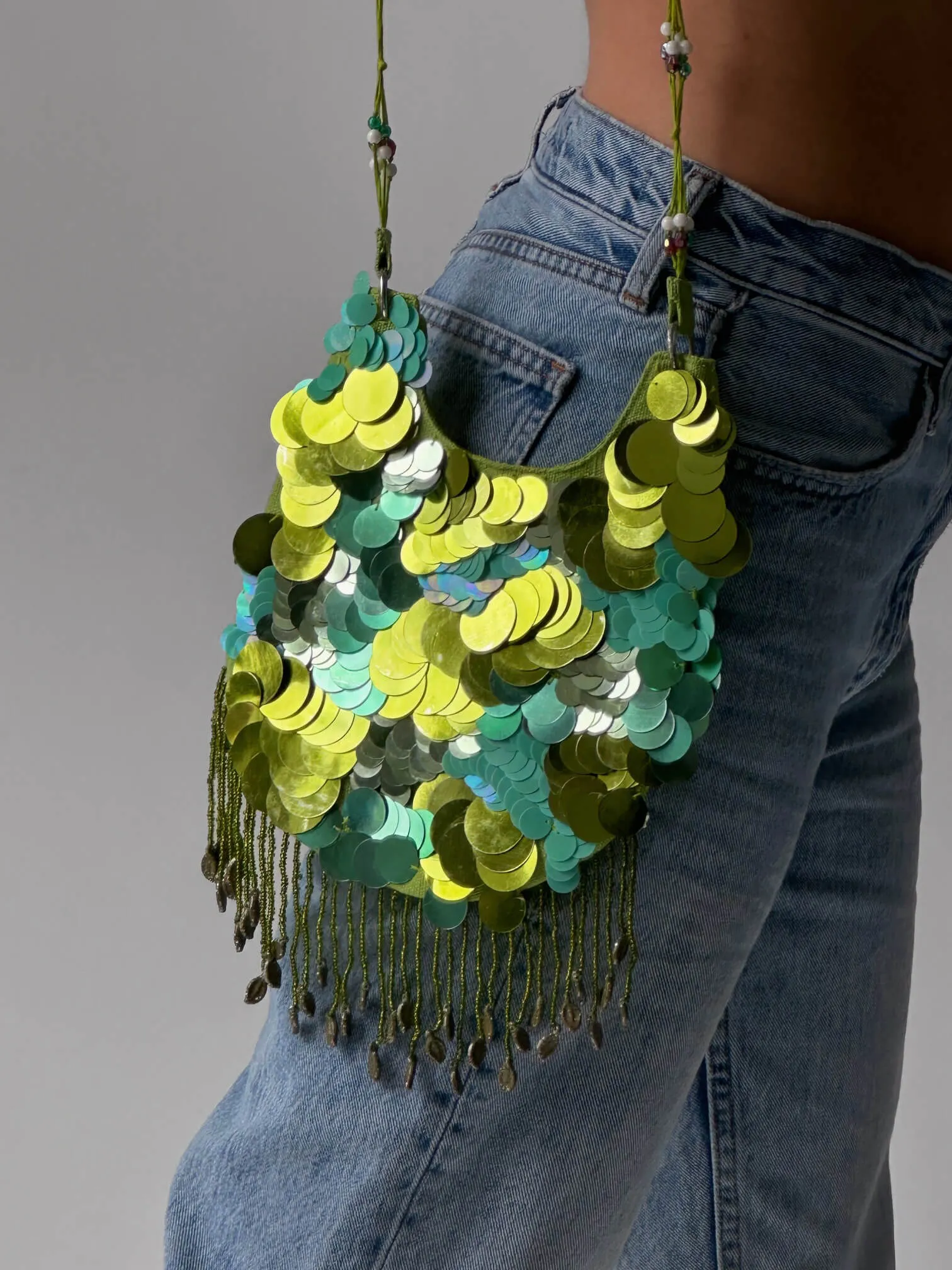 Vintage ALDO Paillette Beaded Bag