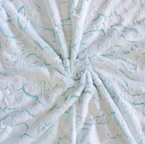 Whisper Dog Blanket - Baby Blue