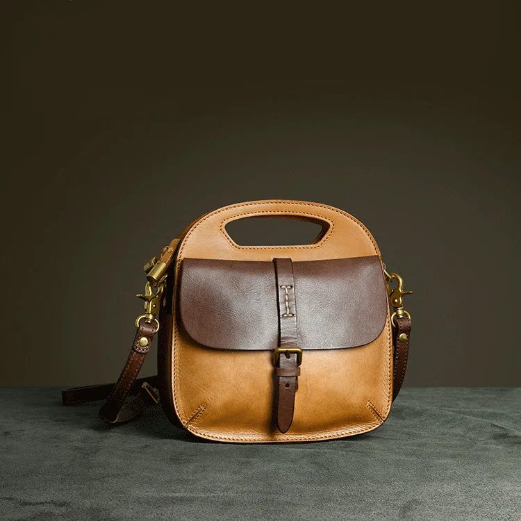 Womens Black Leather Crossbody Bag Side Bags For Women