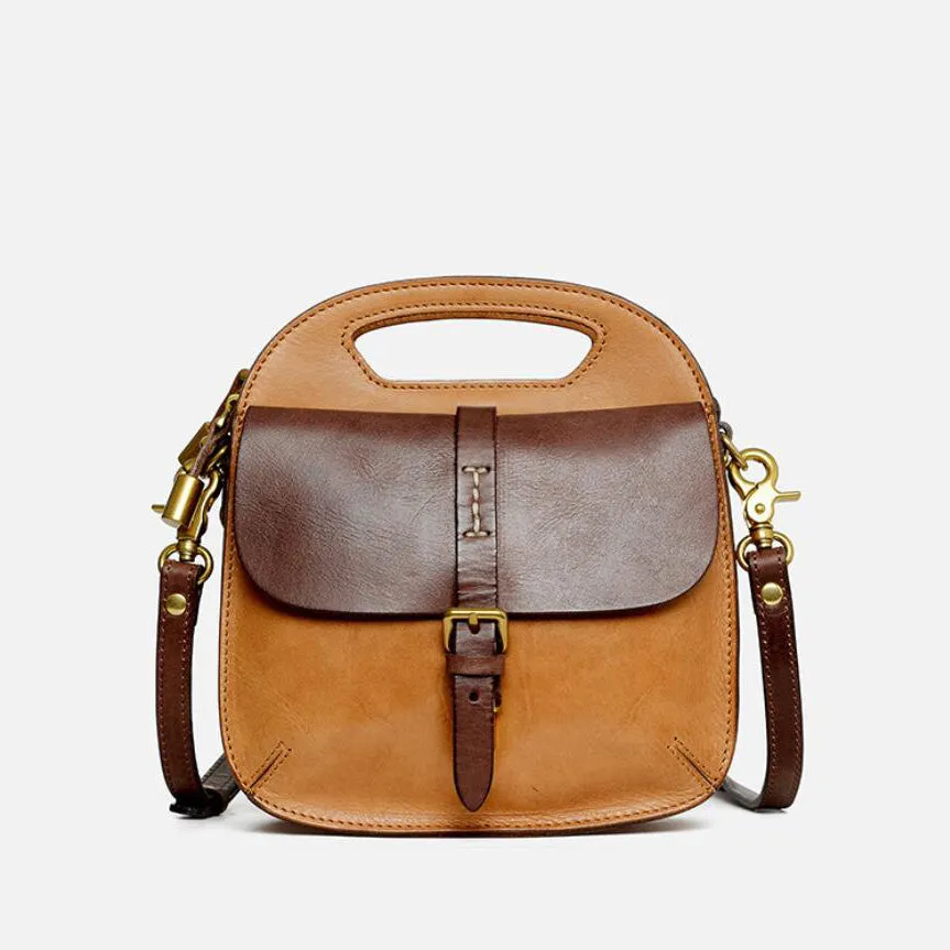 Womens Black Leather Crossbody Bag Side Bags For Women