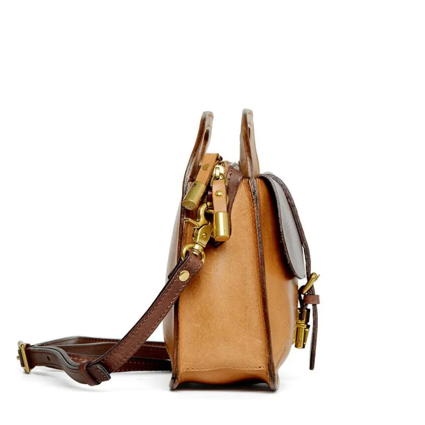 Womens Black Leather Crossbody Bag Side Bags For Women