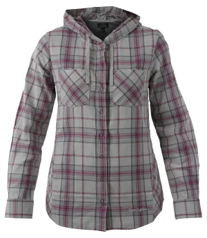 Women’s Hooded Flannel Shirt