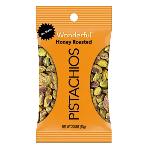 WONDERFUL, PISTACHIOS, HONEY ROASTED