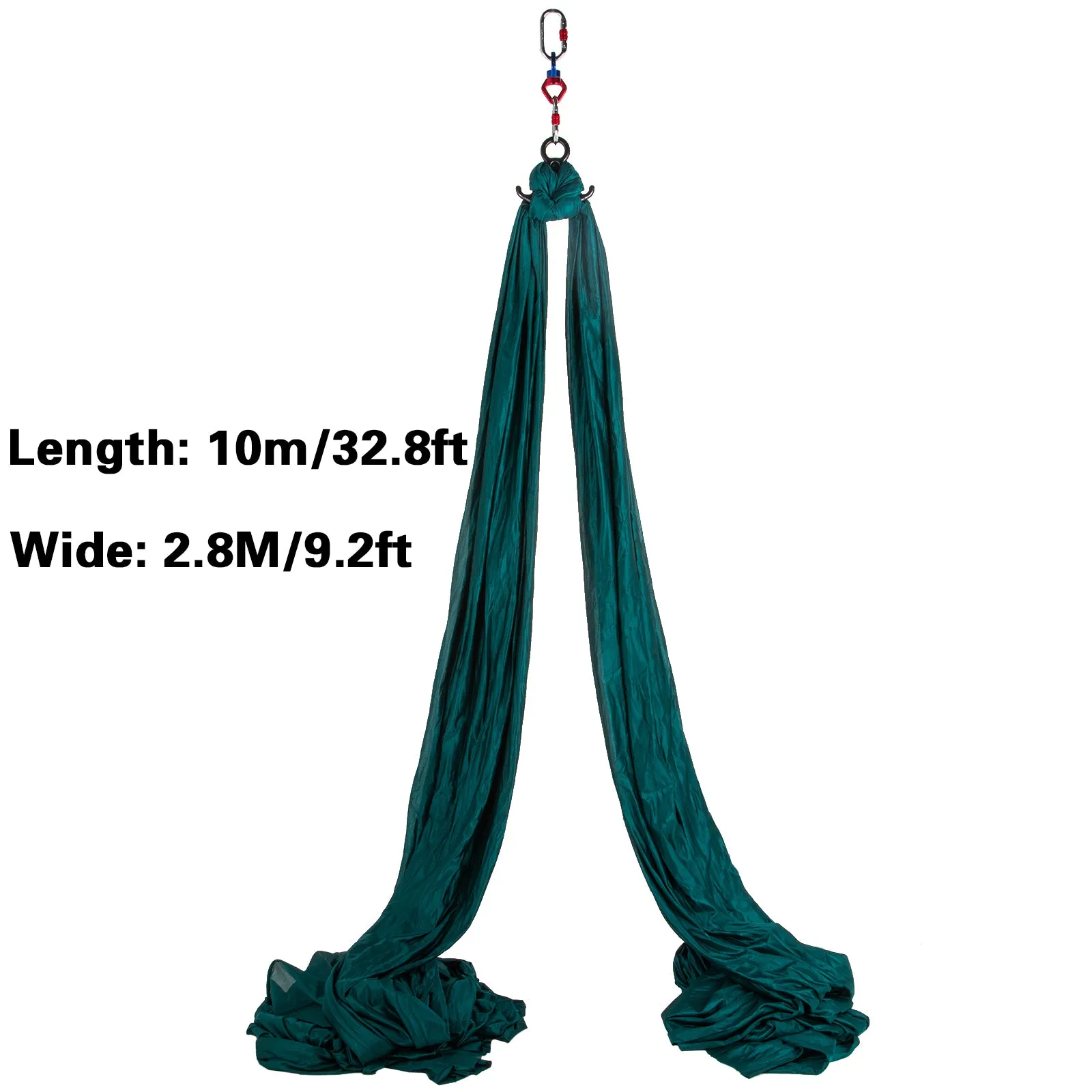 Yoga Swing Set 9.2 Ft. Antigravity Ceiling Hanging Yoga Sling